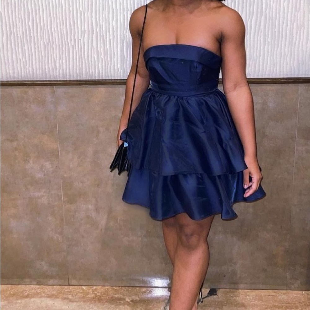 B. Darlin mini ruffle dress
